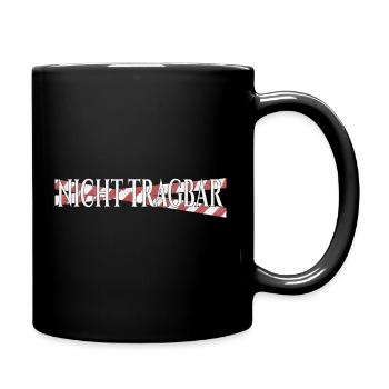 Unwearable – Black Humor Statement Design - Full Colour Mug - black - Right