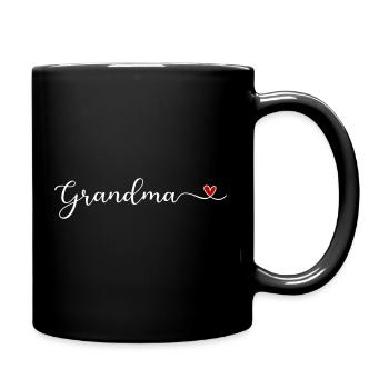 granny - Full Colour Mug - black - Right