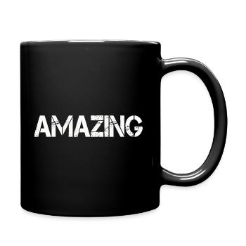 amazing - Full Colour Mug - black - Right