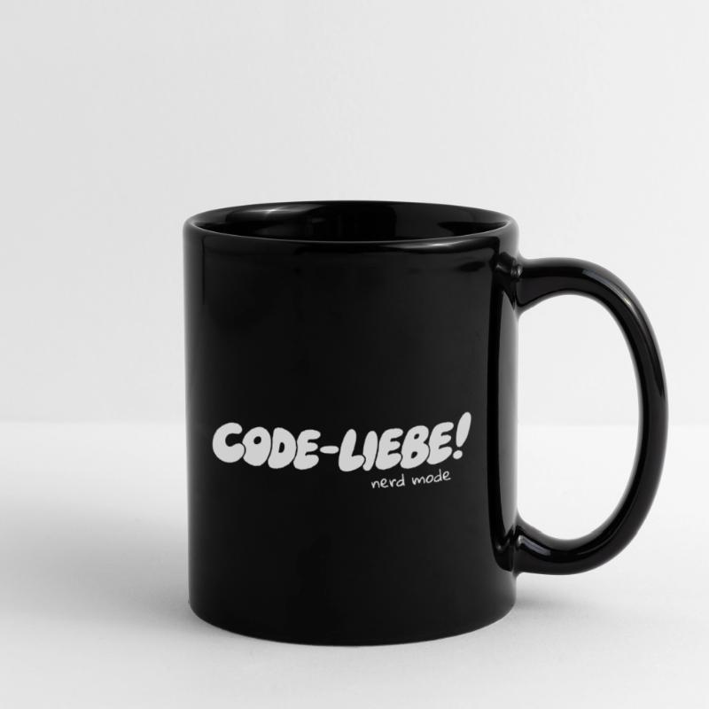 Code-Liebe – Nerd Mode On Tasse einfarbig