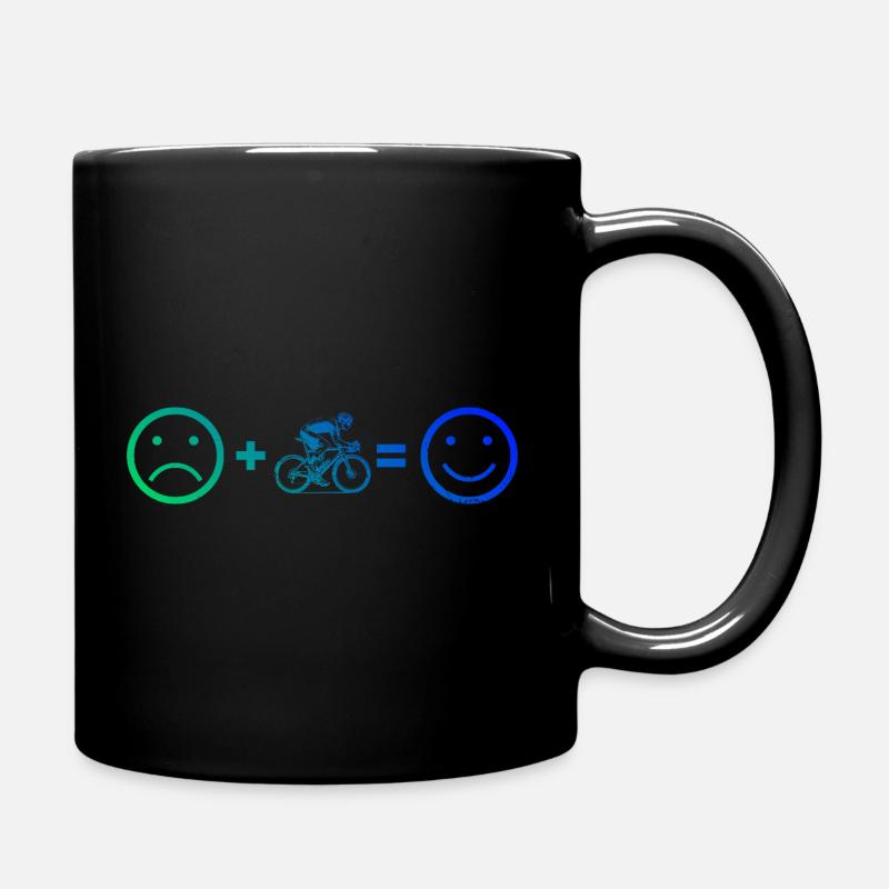 En résumé, le vélo de route - Mug uni - noir