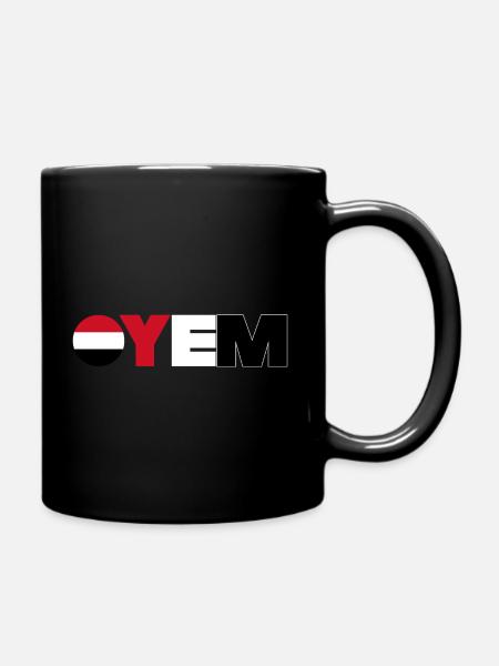 Yemen - Full Colour Mug - black
