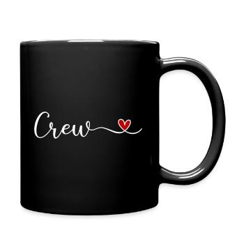 Crew - Tasse einfarbig - Schwarz - Rechts