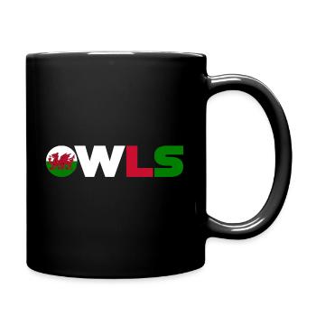Wales - Full Colour Mug - black - Right