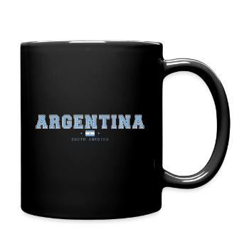 Argentine - Mug uni - noir - Droite