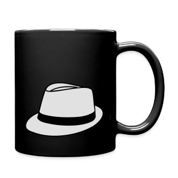 Hat - Full Colour Mug - black - Right