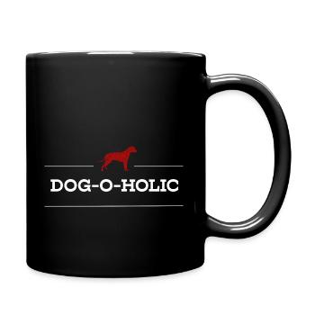 Les propriétaires de chiens amoureux des chiens T-shirt cadeau d'amour - Mug uni - noir - Droite