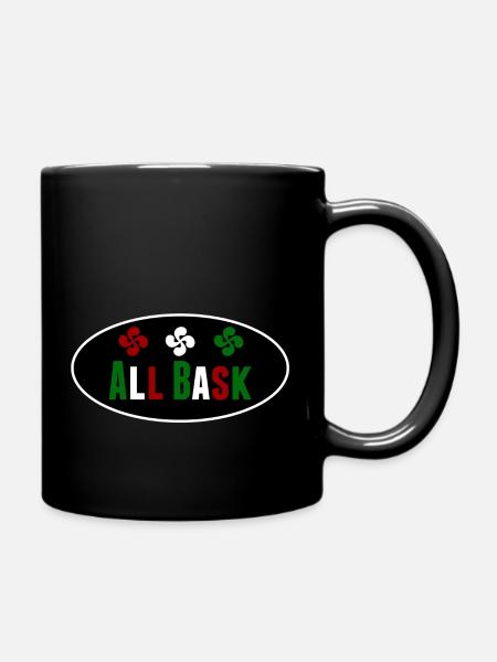 All Basque - Full Colour Mug - black