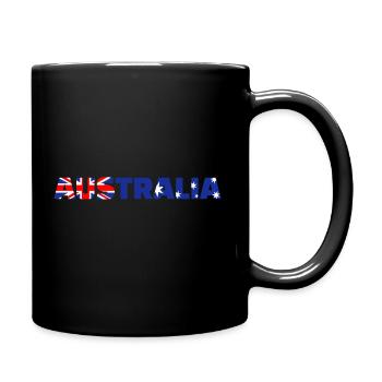 Australia - Full Colour Mug - black - Right