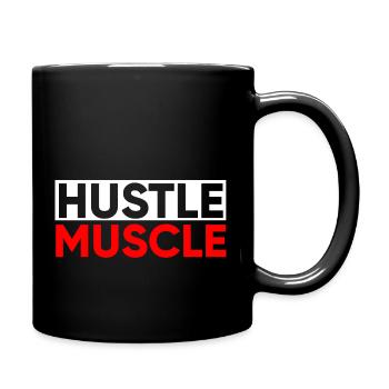 Geschenk Sportler - Tasse einfarbig - Schwarz - Rechts