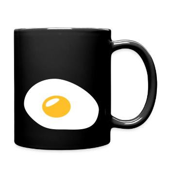Fried egg - Full Colour Mug - black - Right