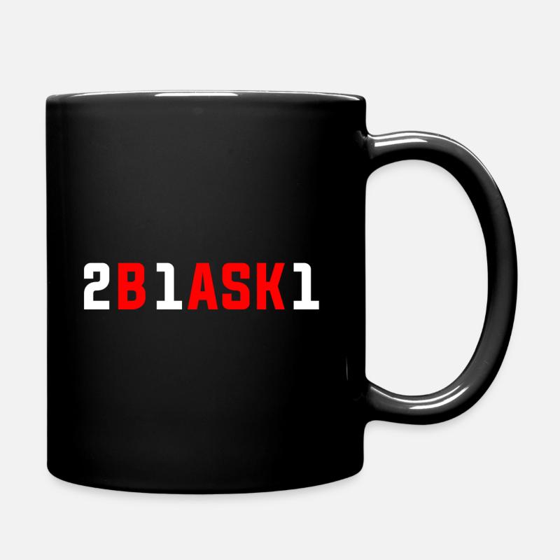 Franc-maçon 2B1ASK1 Rouge Blanc - Mug uni - noir