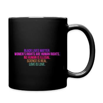 L'AMOUR C'EST L'AMOUR - Mug uni - noir - Droite