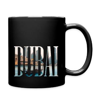Dubaï, Émirat, Émirats arabes unis - Mug uni - noir - Droite