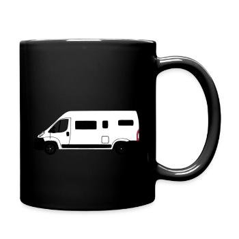 Camping car - Mug uni - noir - Droite