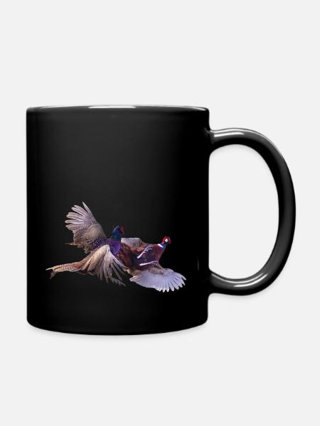 Lutte pour le faisan - Mug uni - noir