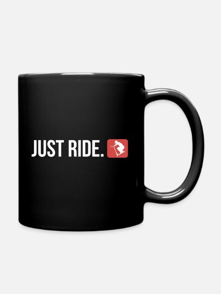 Just ride 7 - Mug uni - noir