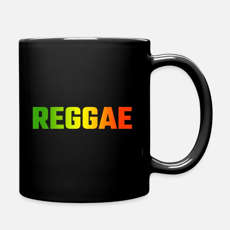 reggae - Mug uni - noir