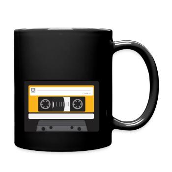 Kassette - Tasse einfarbig - Schwarz - Rechts