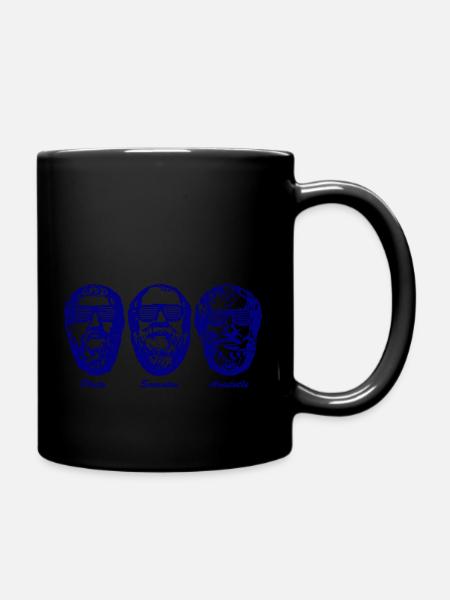 Socrate Geek Platon Aristote Trois Philosophes - Mug uni - noir