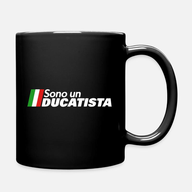 SONO UN DUCATISTA - Motorrad Italien - Tasse einfarbig - Schwarz