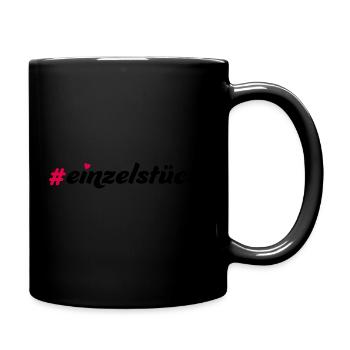 Einzelstück - Tasse einfarbig - Schwarz - Rechts