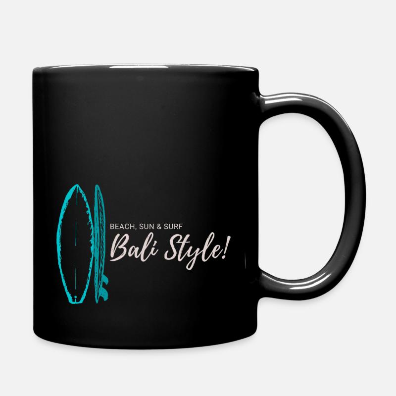 Bali Style - Full Colour Mug - black