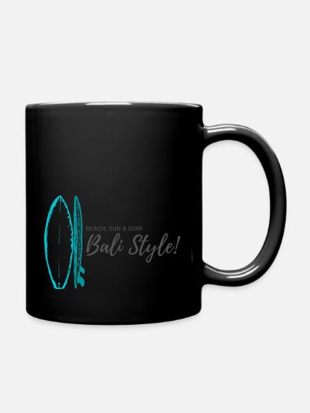 Vacation Fever Bali - Full Colour Mug - black