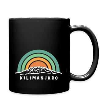 Kilimanjaro Kilimanjaro Kenya Tanzania Souvenir - Full Colour Mug - black - Right