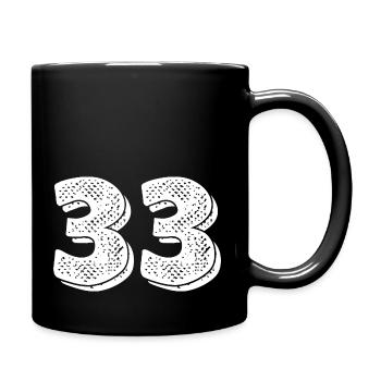Issue 33- 33rd anniversary - Full Colour Mug - black - Right
