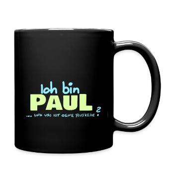 Paul - Tasse einfarbig - Schwarz - Rechts