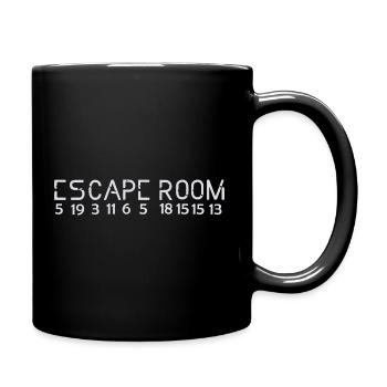 Code de la salle d’évasion - Mug uni - noir - Droite