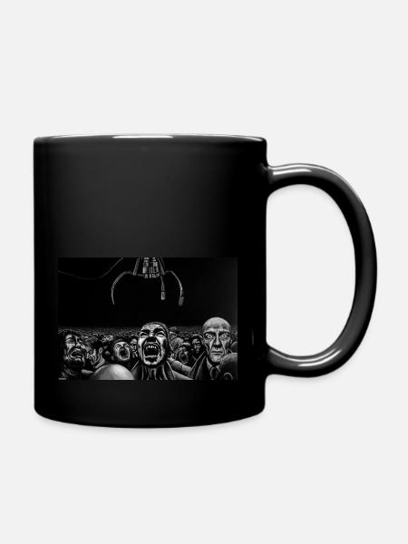 Jahrmarkt - Tasse einfarbig - Schwarz