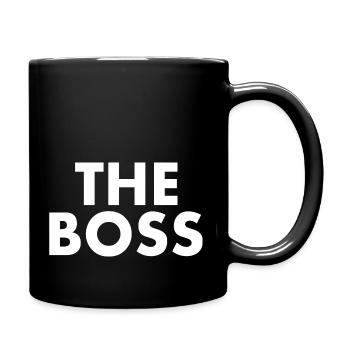 The boss - Mug uni - noir - Droite
