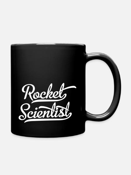 Rocket Science - Tasse einfarbig - Schwarz