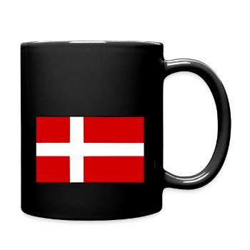 Denmark - Full Colour Mug - black - Right