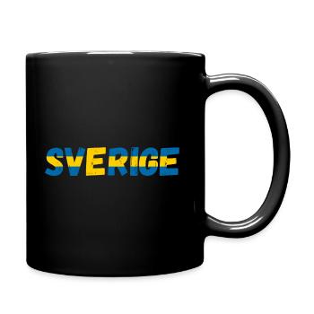 Sverige Suède - Mug uni - noir - Droite