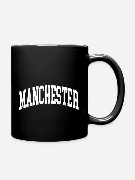 Manchester - Mug uni - noir