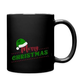 Elf - Tasse einfarbig - Schwarz - Rechts