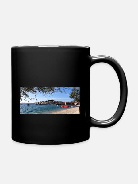 Primosten - Tasse einfarbig - Schwarz