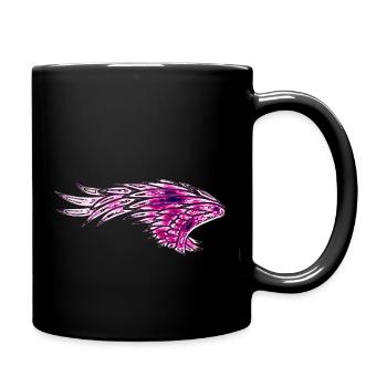 Aile no 04 F Links - Mug uni - noir - Droite