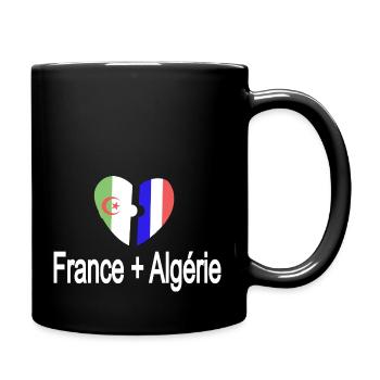 FRANCE ALGERIE - Mug uni - noir - Droite