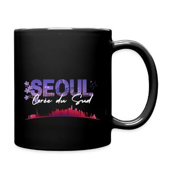 Ville de Seoul - Full Colour Mug - black - Right