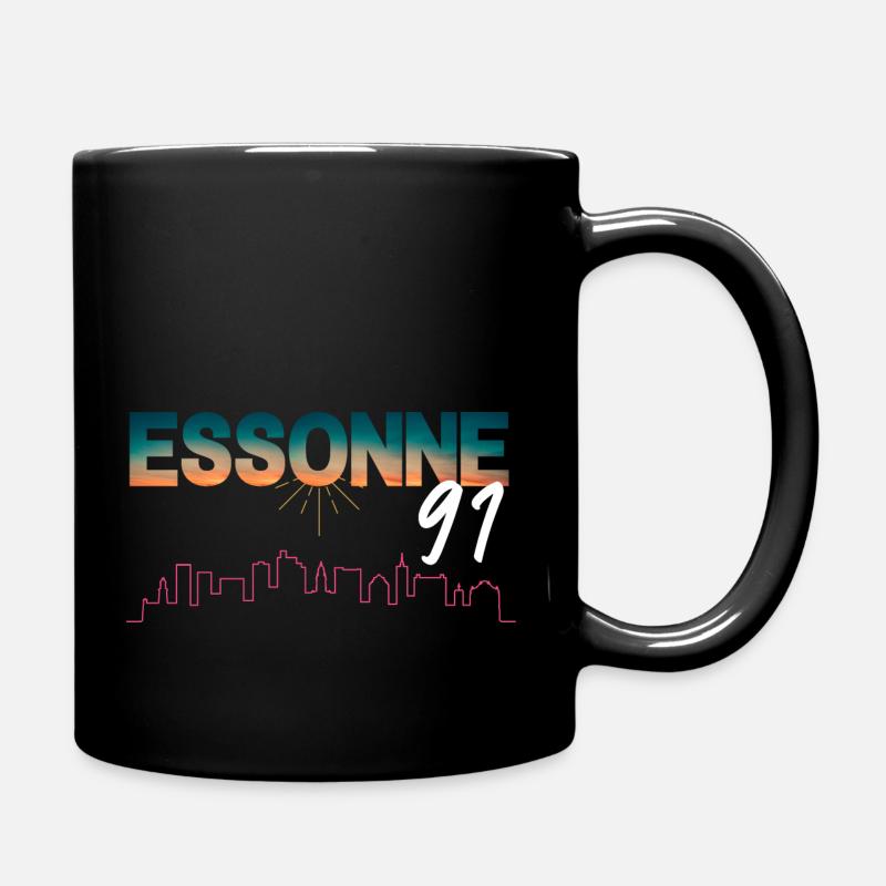 Essonne 91 - Mug uni - noir