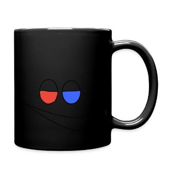 Smile - Tasse einfarbig - Schwarz - Rechts