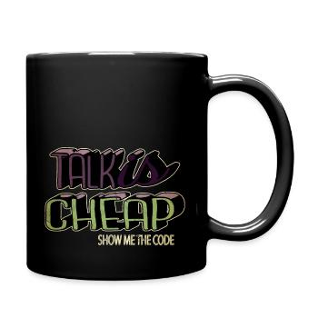 Funny Quote Computer Humour PC Father - Full Colour Mug - black - Right