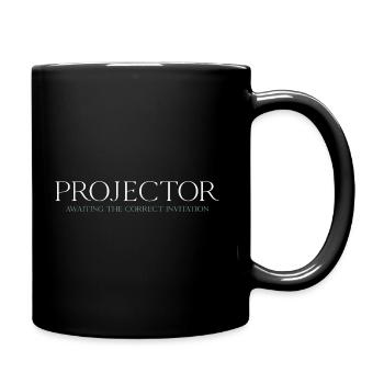 Projector - Tasse einfarbig - Schwarz - Rechts