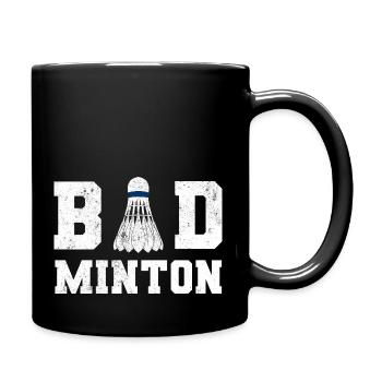 Badminton Player Sport Badminton I Gift - Full Colour Mug - black - Right