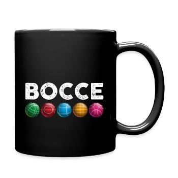 Bocce | Bocce Ball - Full Colour Mug - black - Right