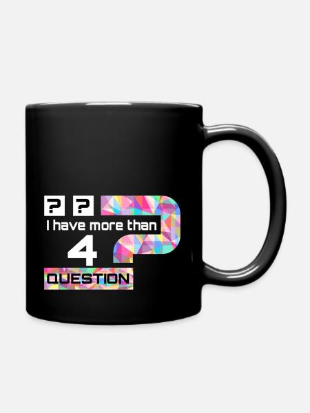 I have more then four question - Mug uni - noir